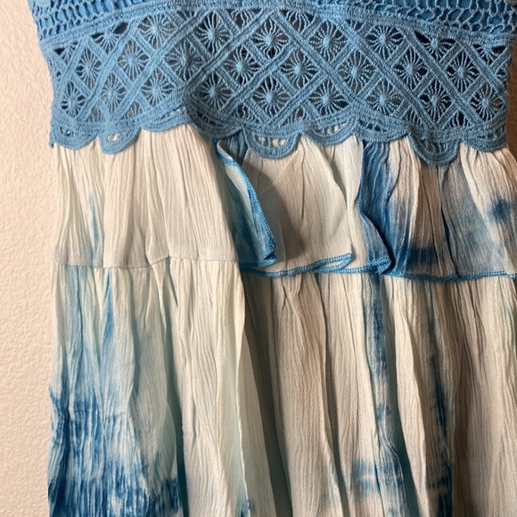La Miel Blue Boho Top - Picture 4 of 7